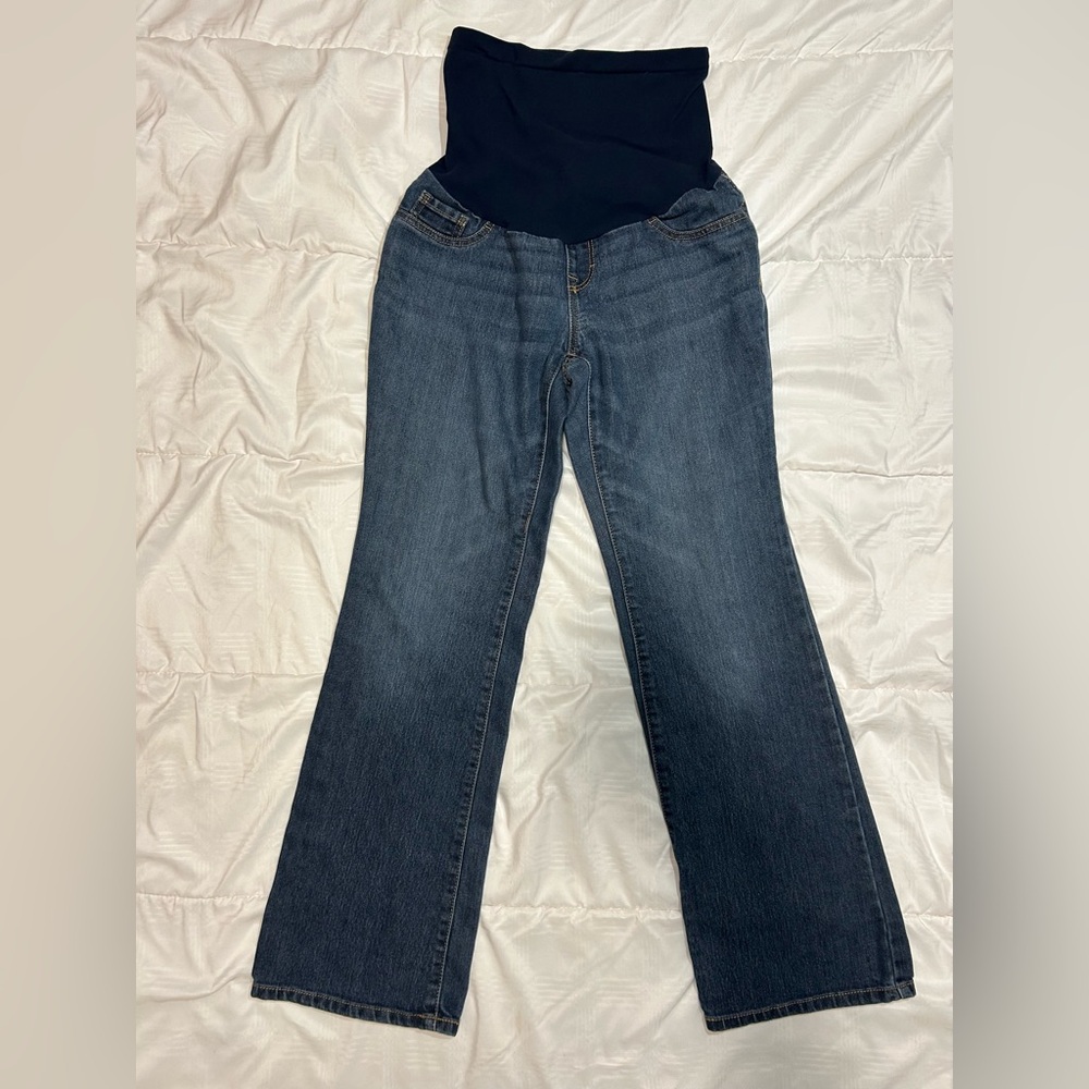 Indigo Blue size small maternity jeans